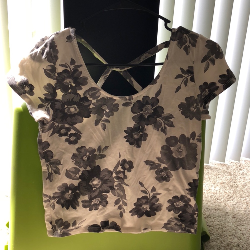 Prince and fox crop top
